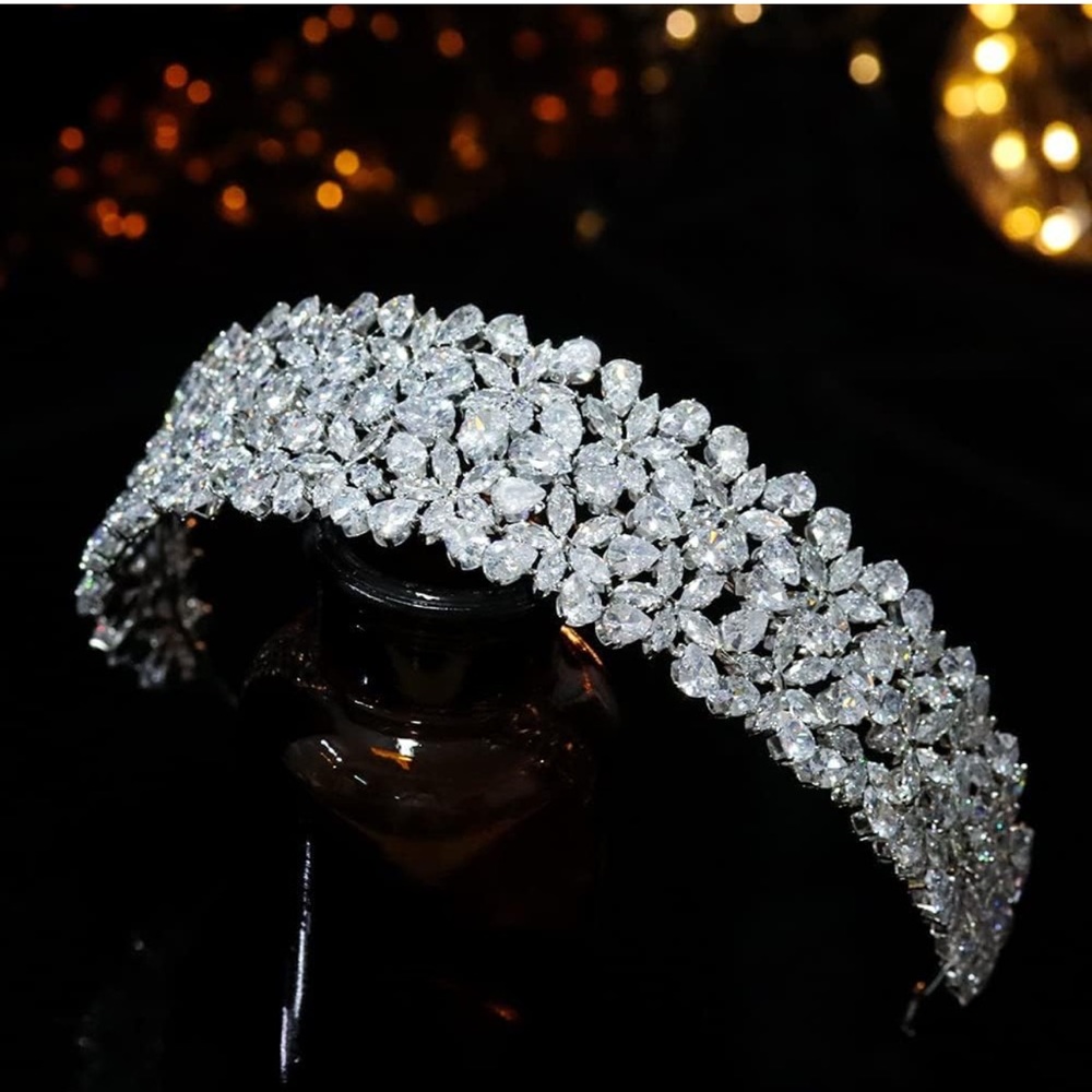 Crown/Tiara Headband (Bridal or Sweet 16) Headpiece